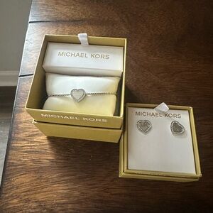 Michael Kors Heart Charm Bracelet